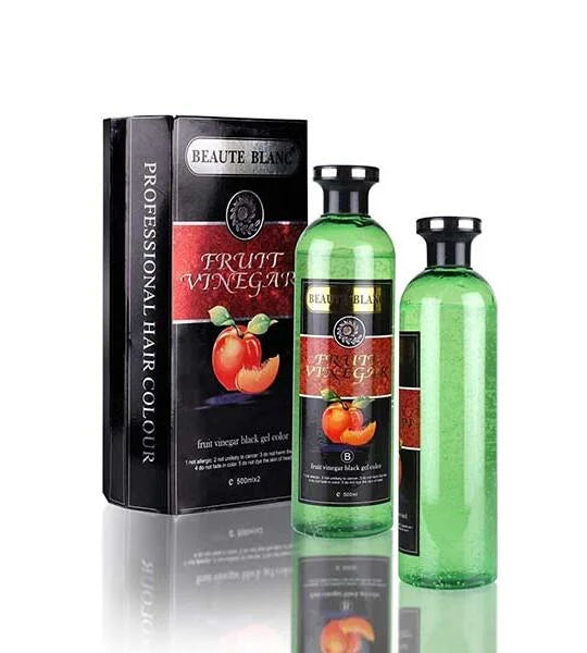 Fruit Vinegar Black Hair Color 1000ML(USA FORMULA)